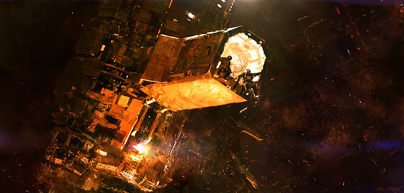 Illustration for article titled A Collection Of Dark, Beautiful Sci-Fi Art